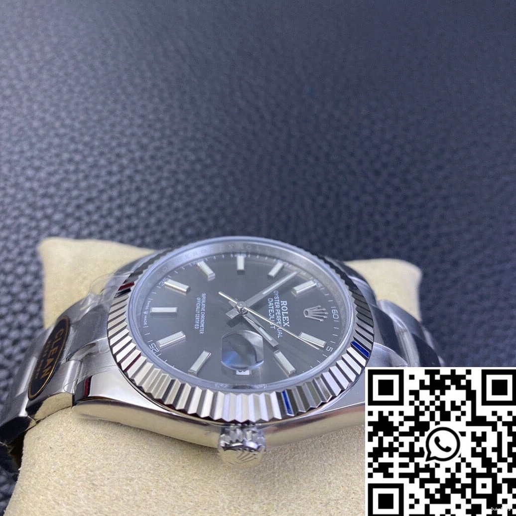 M126334-0013 Grey Dial Factory Rolex Datejust Clean 0812